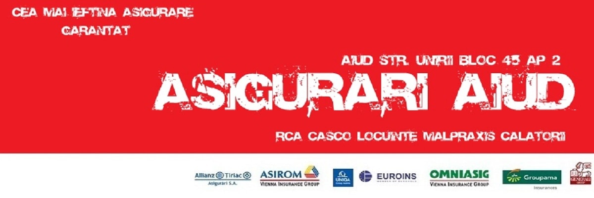 Birou de asigurari Aiud Birou de asigurari RCA, casco si locuinte Aiud