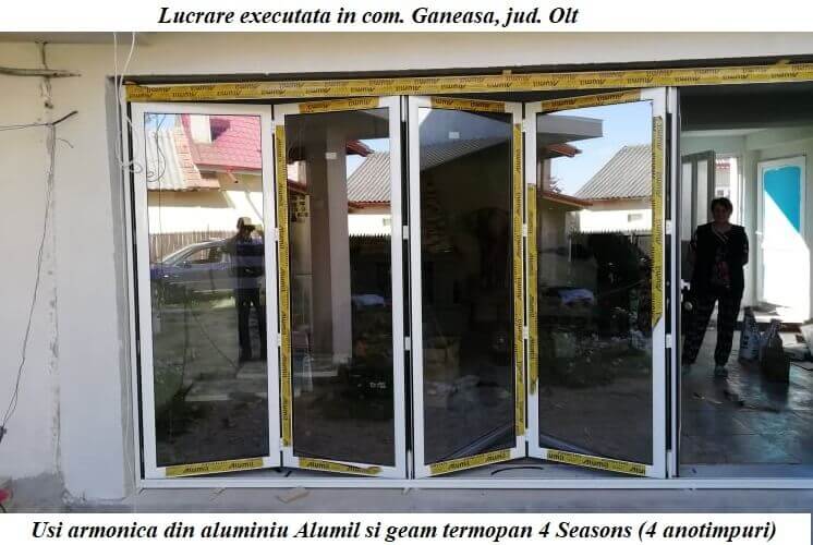 Tamplarie aluminiu Alumil si termopane orasul Slatina