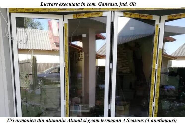 Tamplarie aluminiu Alumil si termopane orasul Slatina