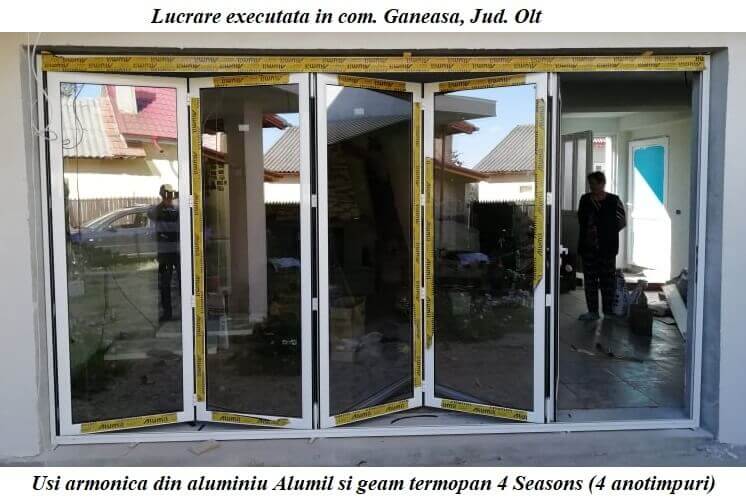 Tamplarie aluminiu Alumil si termopane orasul Slatina