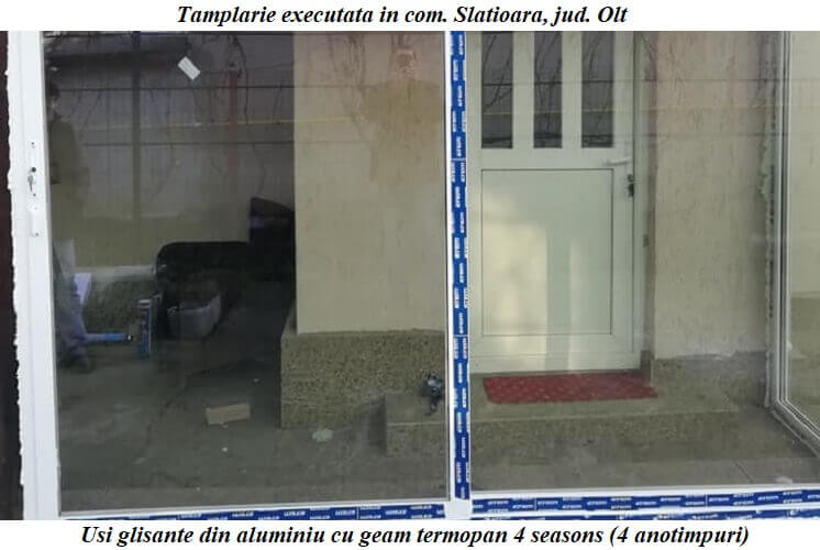 Tamplarie aluminiu si termopane orasul Slatina 6