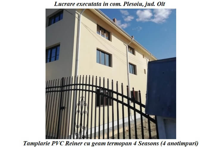 Tamplarie PVC Reiner si termopane orasul Slatina 1