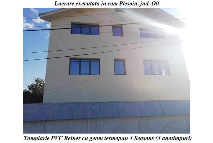 Tamplarie PVC Reiner si termopane orasul Slatina