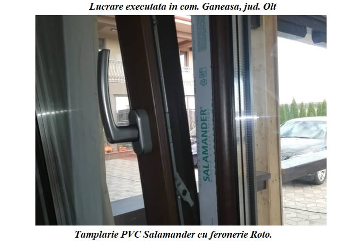 Tamplarie PVC Salamander si termopane orasul Slatina 1