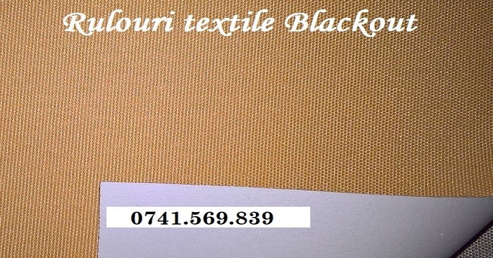 Poza rolete textile model Blackout orasul Slatina